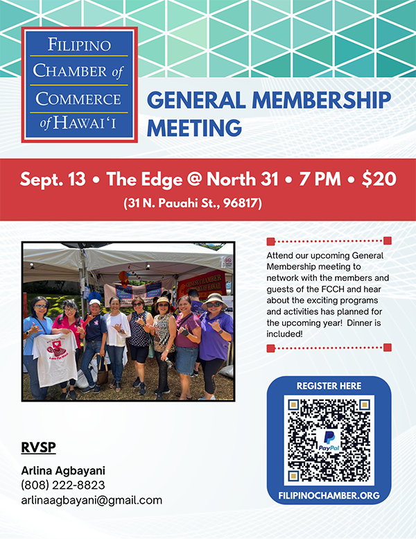 General Membership Meeting - September 2023