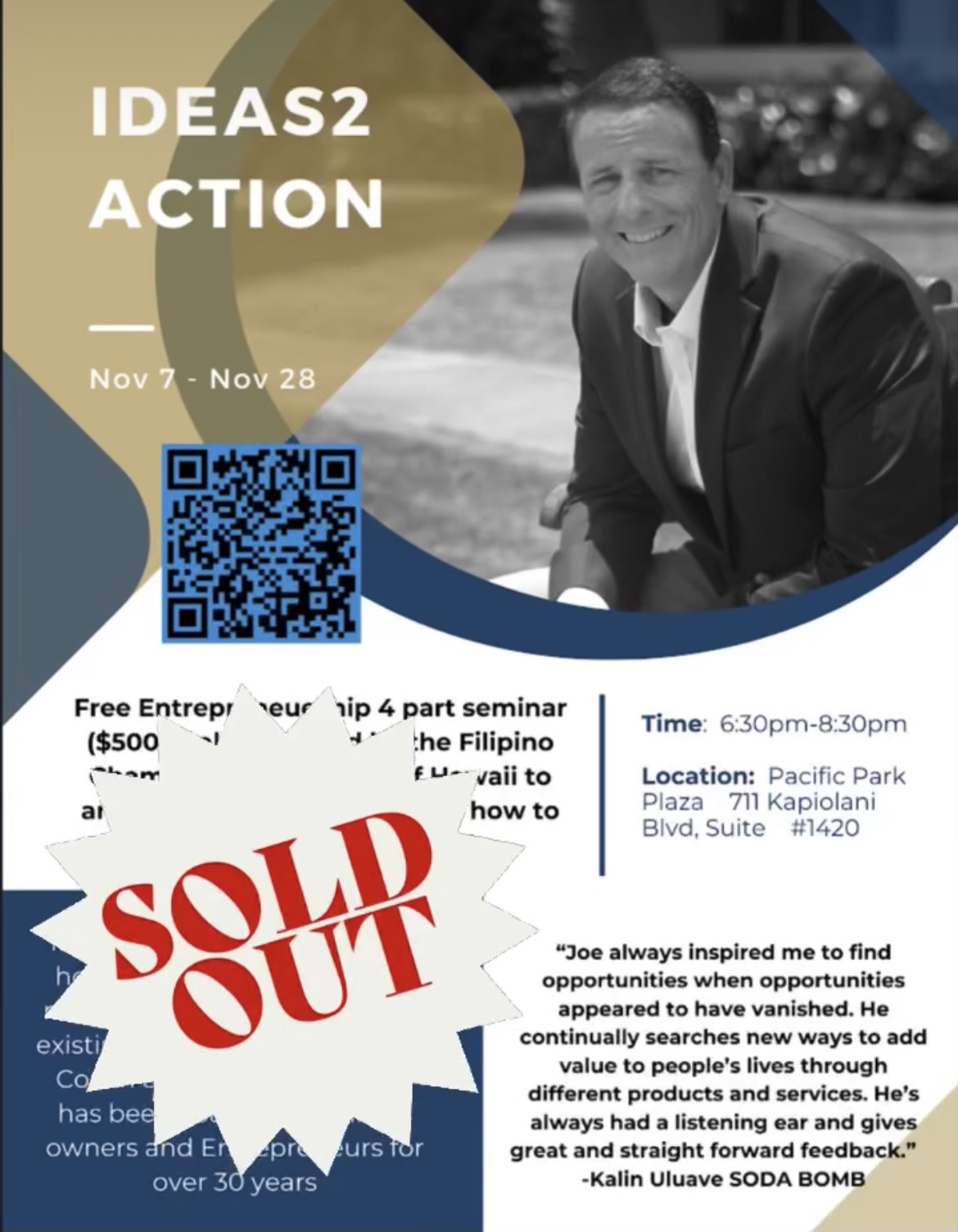 Ideas2Action - Sold Out!